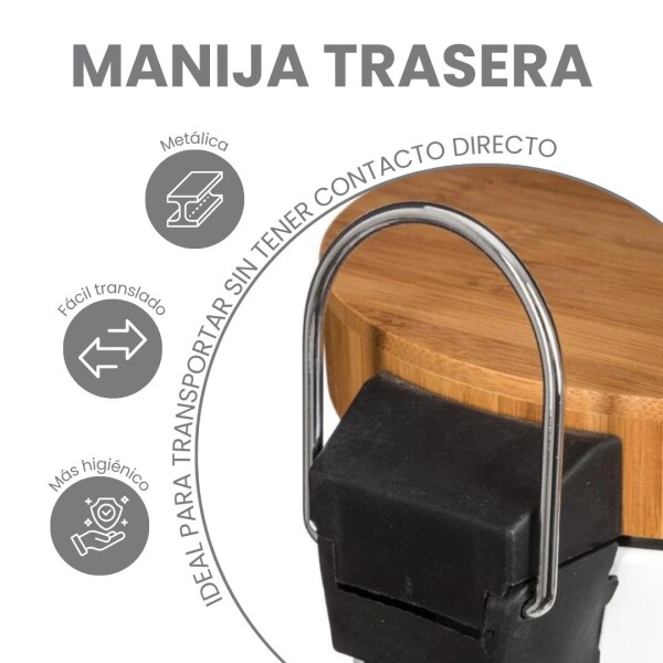 Cesto de basura 5 Litros Residuos Papelera Extraíble Acero Inoxidable Blanco CB001 Cesto de basura 5 Litros Residuos Papelera Extraíble Acero Inoxidable Blanco CB001