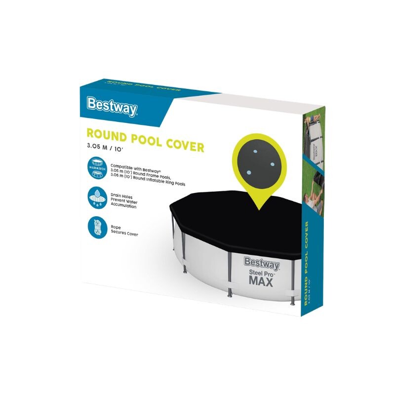 CUBRE PISCINA 3.05MT BESTWAY Cubre Piscina 3.05mt Bestway