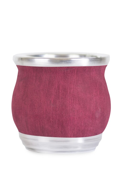 MATE DE CERÁMICA CHICO GAMMA BORDEAUX TEXTURADO