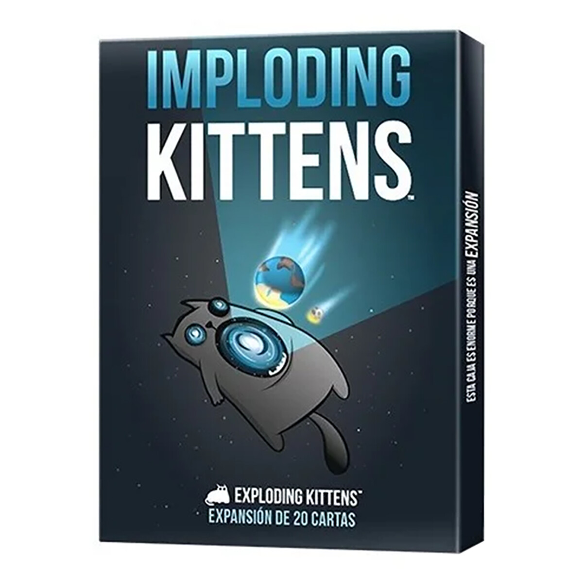 Exploding Kittens - Expansión Juego de Mesa Exploding Kittens Imploding Kittens - +6 Años. 2 - 6 Jug 