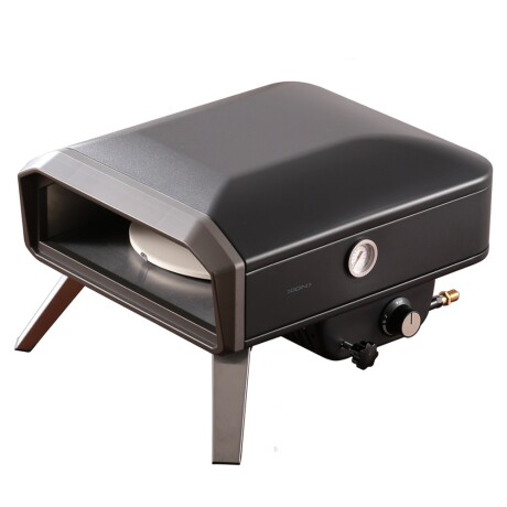 horno de pizza a gas con piedra giratoria manual COLOR UNICO