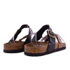 Sandalias Chill Sunday de Mujer - YF01W Camel-blanco