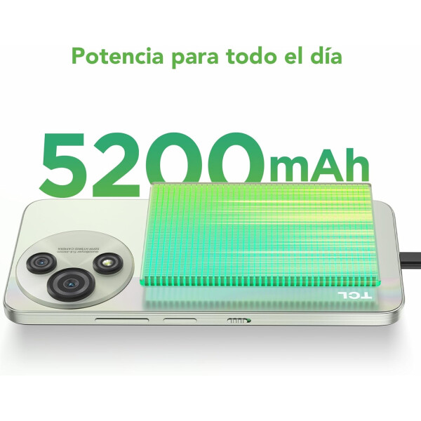 Celular Tcl 60 Se Nxtpaper 5g 18gb (8gb + 10gb) Ram 256gb VERDE