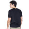 TSHIRT MEN COTT/POLY EVERLAST LUNGE BROWN M6 S BK