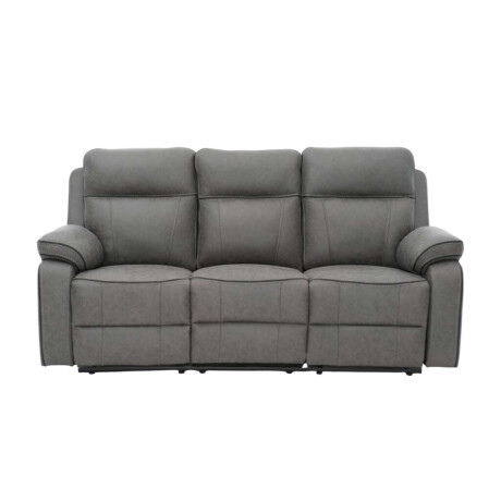 Sillon Recliner Apollo 3 Cuerpos Marrion Gris