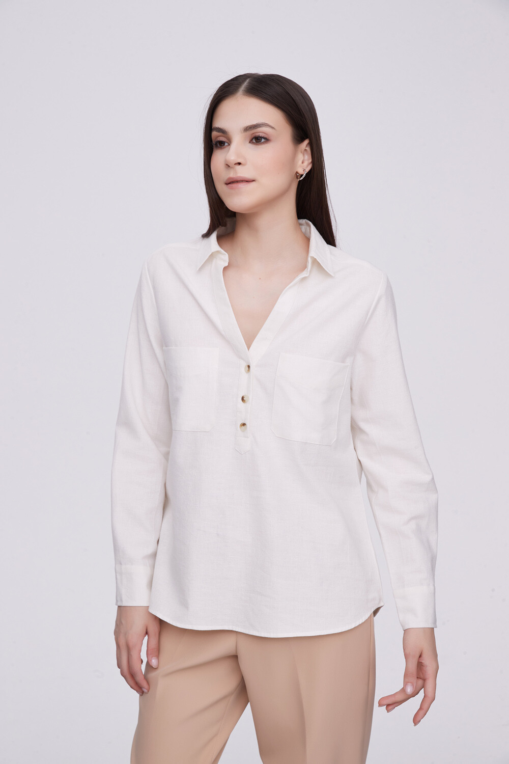 Camisa Llico Marfil / Off White