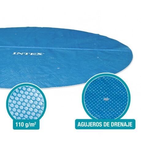 Cobertor Solar Intex Piscina Estructural Gomon 366Cm Inx028012