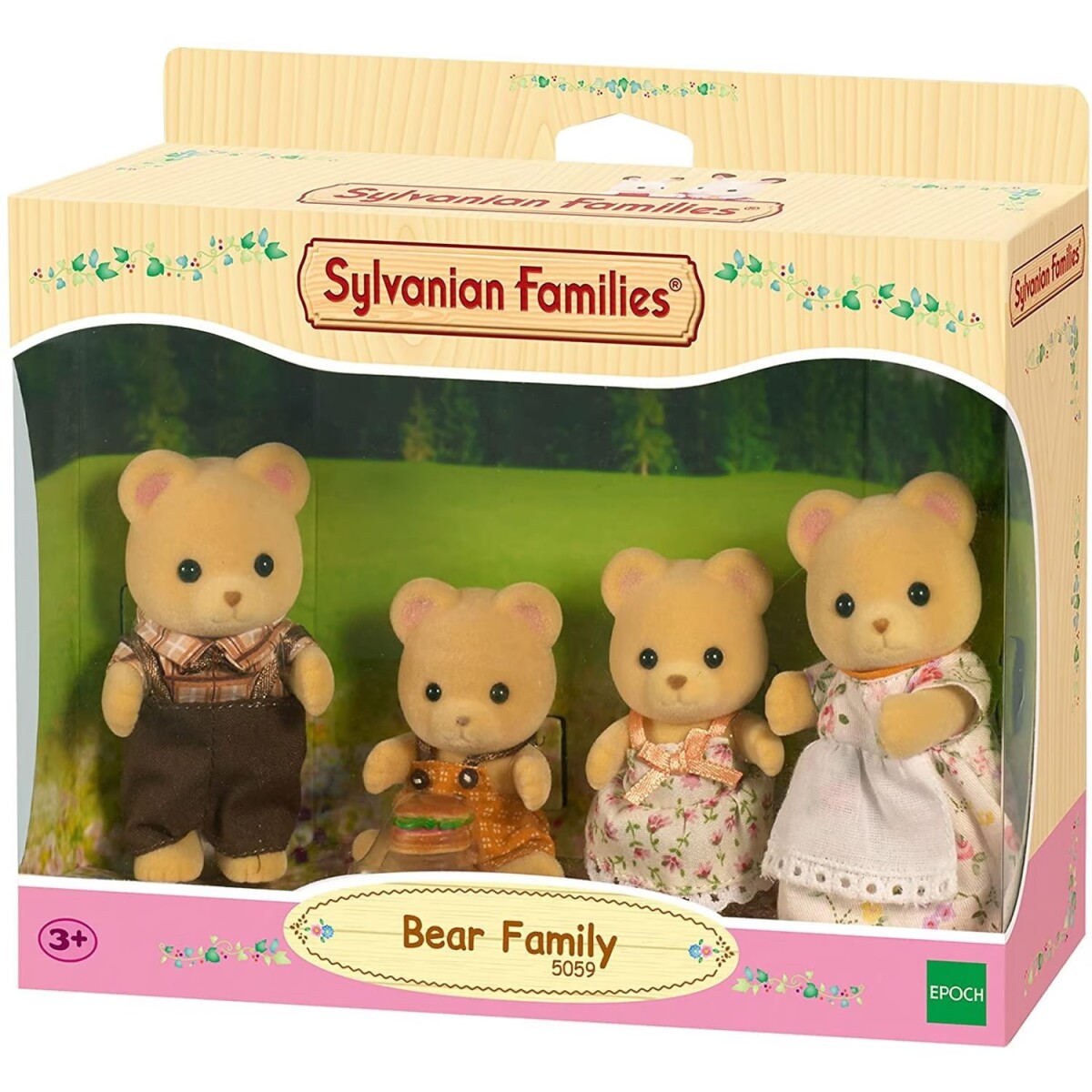 Familia de Osos Pardo Sylvanian Families 5059 
