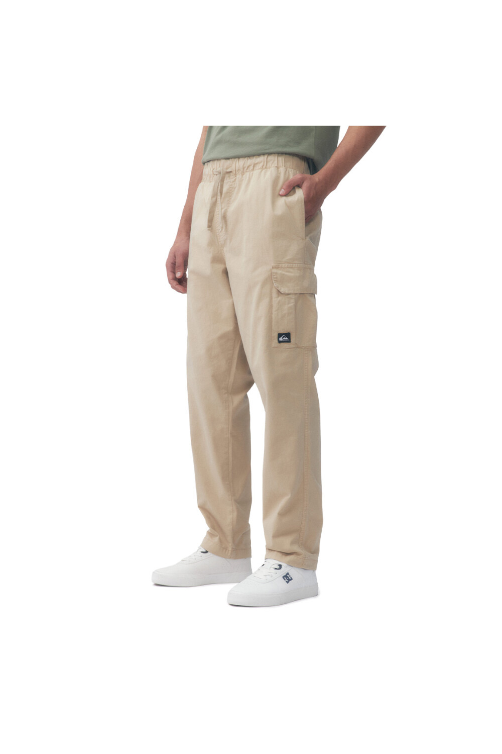 Quiksilver Pantalón Cargo Hombre - Beige Claro Beige claro