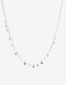 Collares Cortos Metal Collar Corto Metal Delicado - Plateado