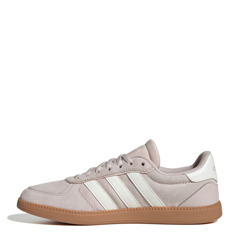 Championes de Mujer Adidas Breaknet Sleek Rosado Claro - Blanco
