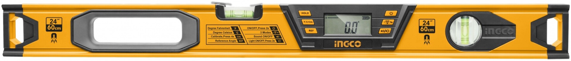 NIVEL DIGITAL (60CM) INGCO HSL08060D MAGNETICO 