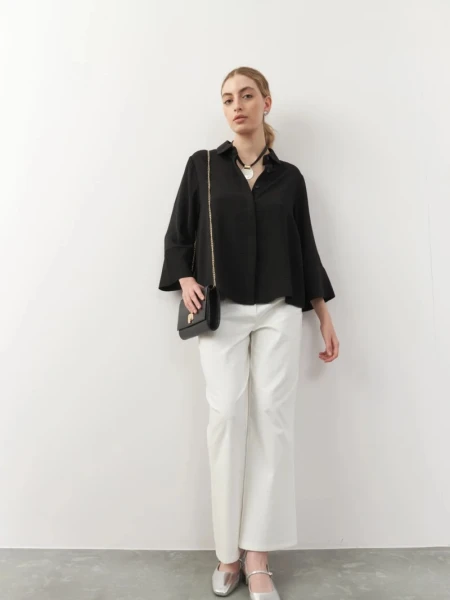 CAMISA D.CASSIN PINARES NEGRO