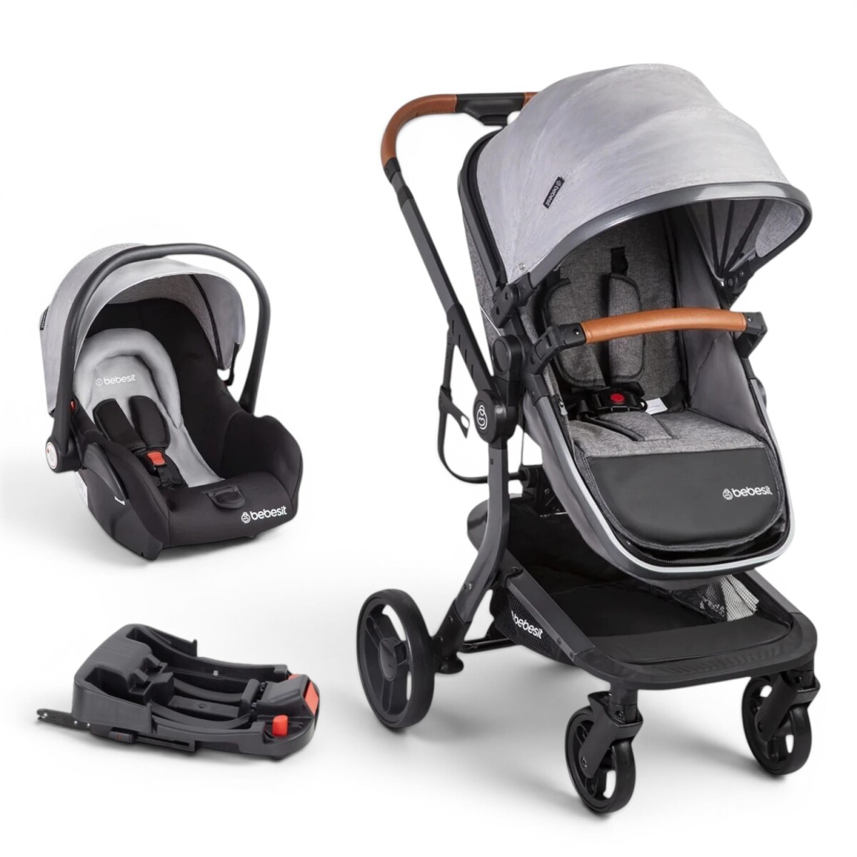 Travel System TAURUS con Babysilla y Base con Isofix 