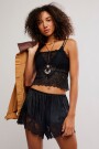 MUSCULOSA ENCAJE LOVE AND LACE Negro
