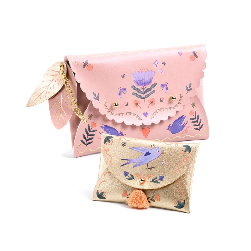 Carteras para crear Dulce kit de moda Djeco Carteras para crear Dulce kit de moda Djeco