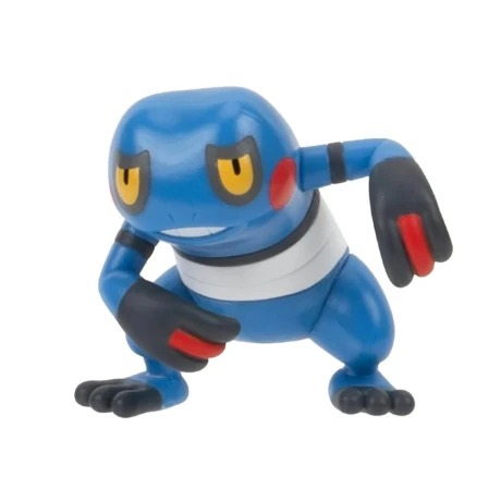 Pokemon Surprise Attack Game - Croagunk + Pokeball Pokemon Surprise Attack Game - Croagunk + Pokeball