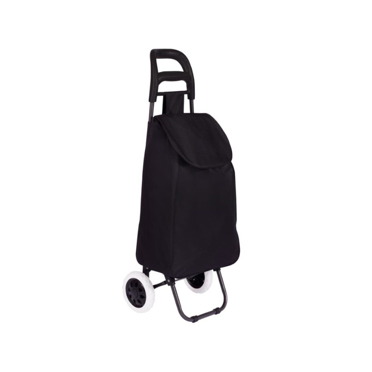 CARRO DE COMPRAS NEGRO 36.5X28.5X9.6 CM. 