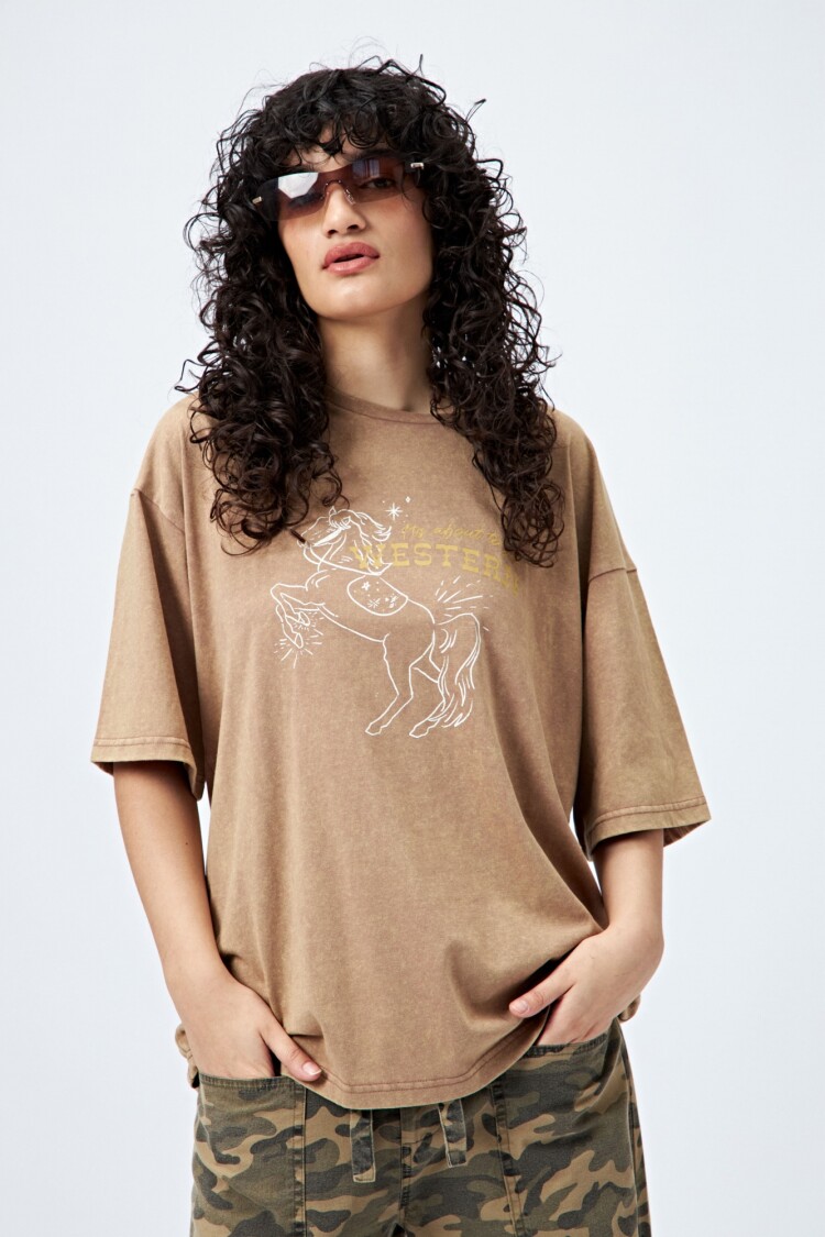 REMERA FREMI Marron