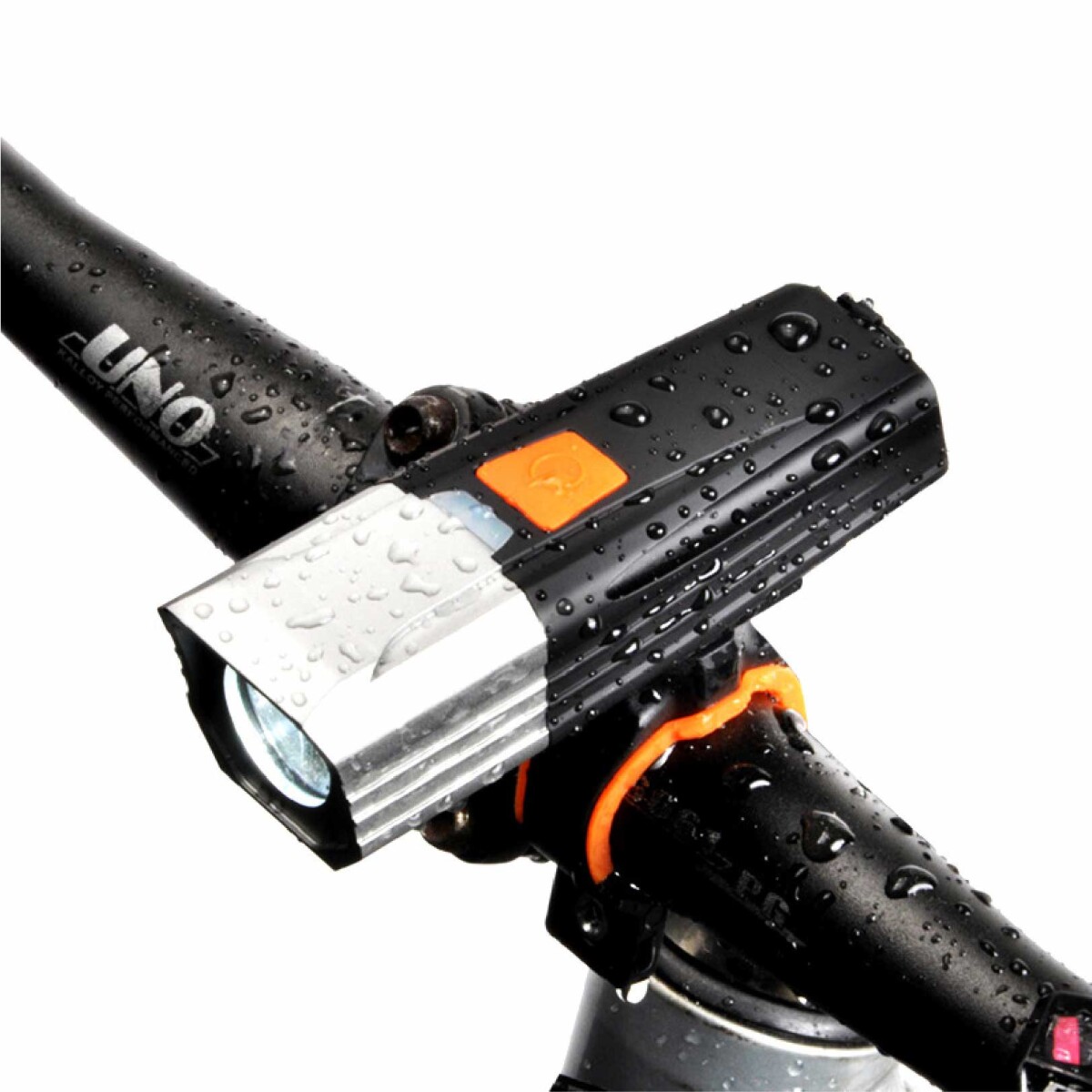 Luz Delantera Con Recarga USB Para Bicicleta 