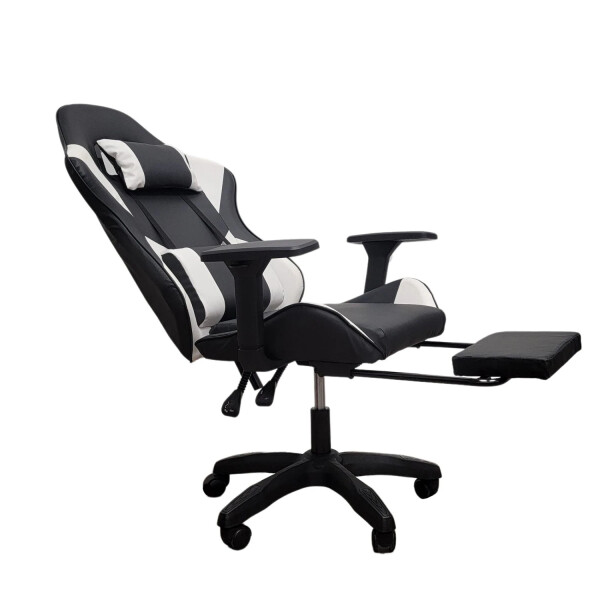 Silla Gamer Reclinable Reforzada Apoyapies Comoda Premium Ax Silla Gamer Reclinable Reforzada Apoyapies Comoda Premium Ax