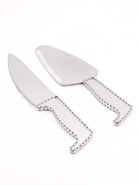 ESPATULAS SET PARA SERVIR TORTA PLATEADO