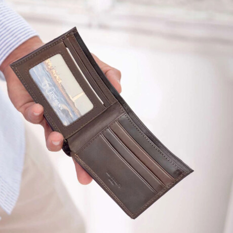 Billetera Cuero Hércules Marron