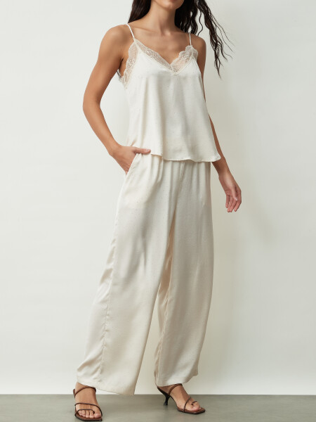 PANTALON MOIRA OFF WHITE
