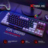 Teclado Gamer Mecánico RGB Xtrike Me GK-989B Anti-ghosting Color Negro