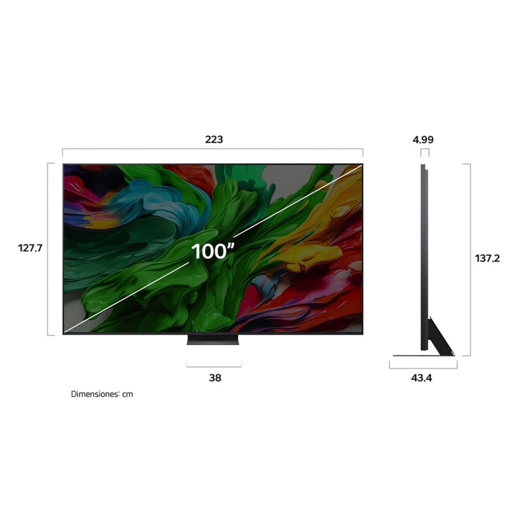 TV LG QNED EVO 4K 100-PULGADAS 100QNED86AS