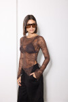 Remera Florence Chocolate
