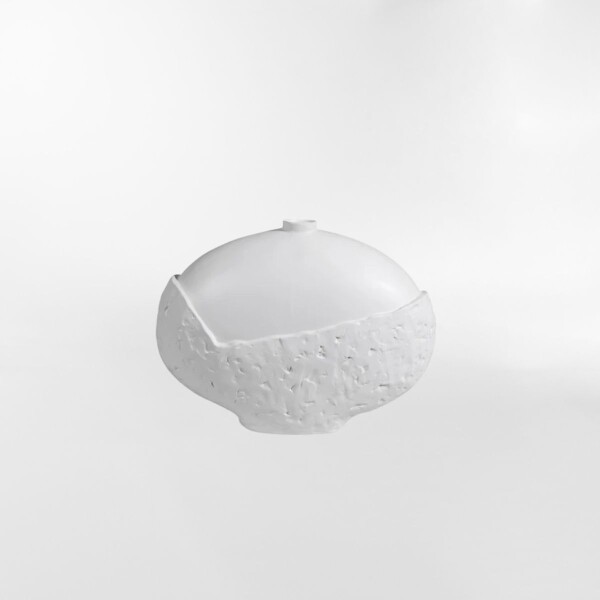DECORACION CLAY Blanco - Medium