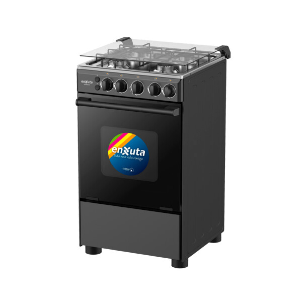 COCINA SUPERGAS 4 HORNALLAS COLOR NEGRO Cocina Supergas 4 Hornallas Color Negro