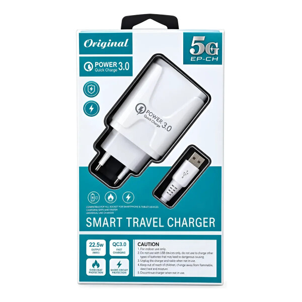 Cargador Usb - Tipo C Para Android Carga Rápida Cargador Usb - Tipo C Para Android Carga Rápida