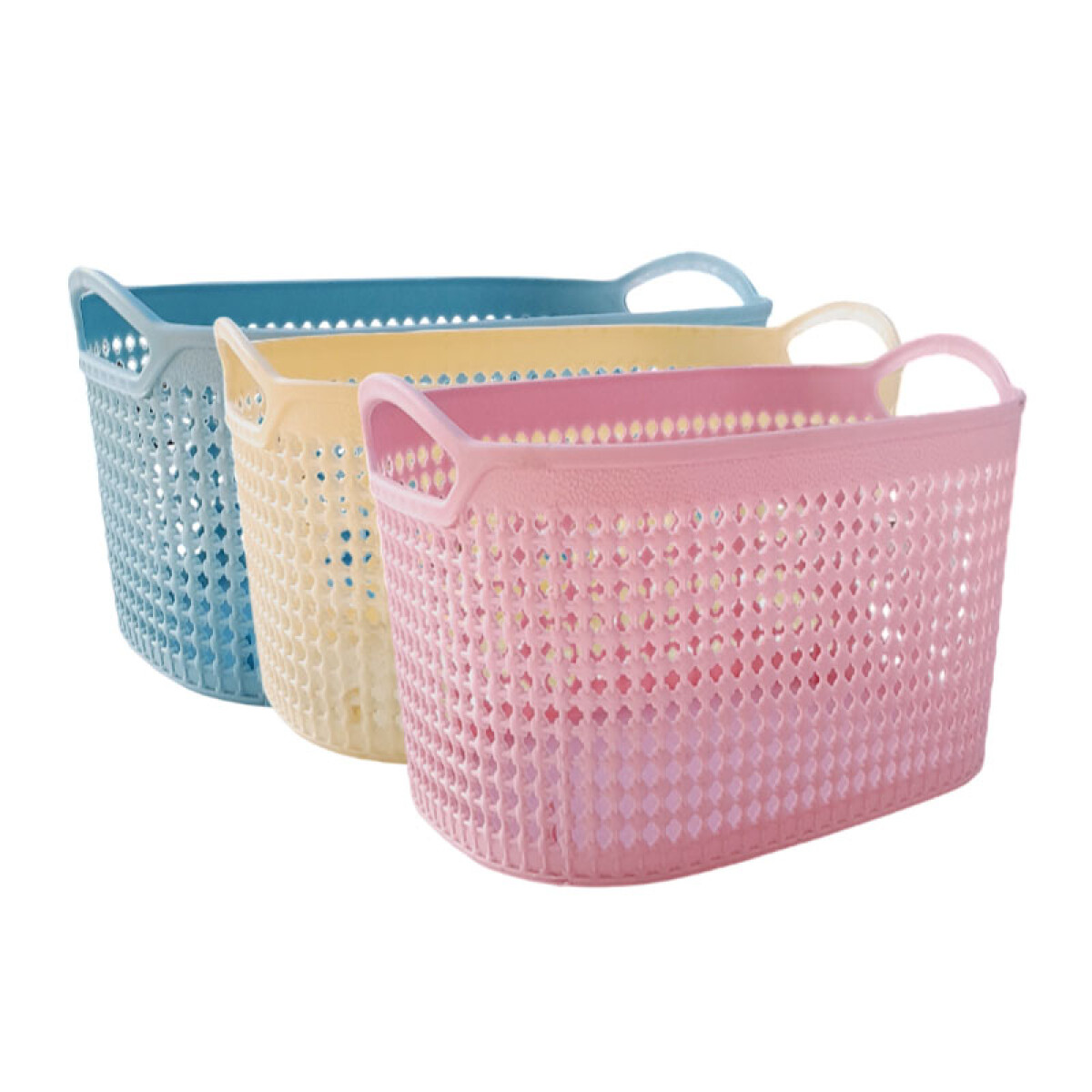 OUTLET Canasto Organizador 27x19x15cm - Outlet Canasto Organizador 27x19x15cm 