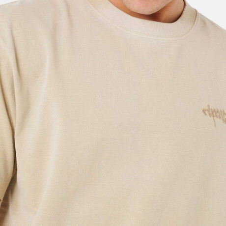 Remera Rip Curl Medina Distresed Beige