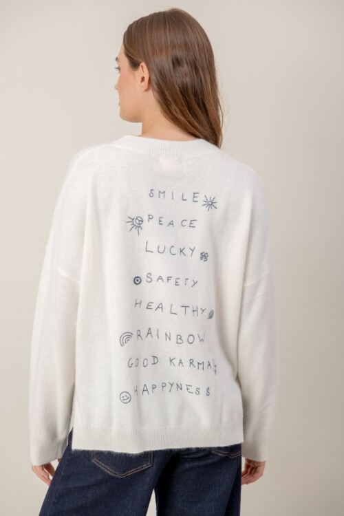 Sweater Visón Crudo
