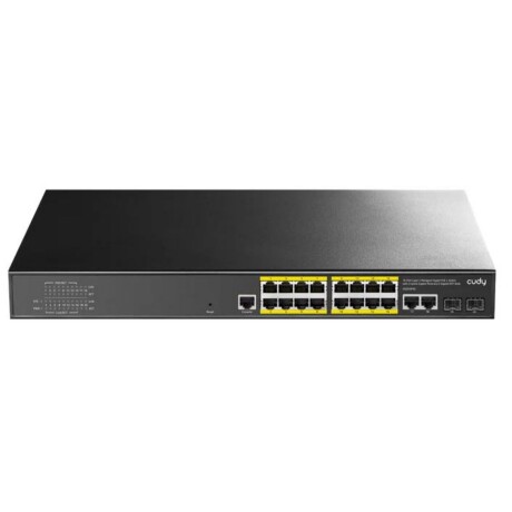 Switch Cudy 16 Puertos Gigabit Poe + 2 Sfp 200W 001