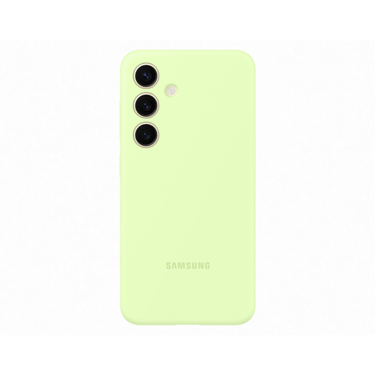 Silicone Cover Galaxy S24 - Light Green 