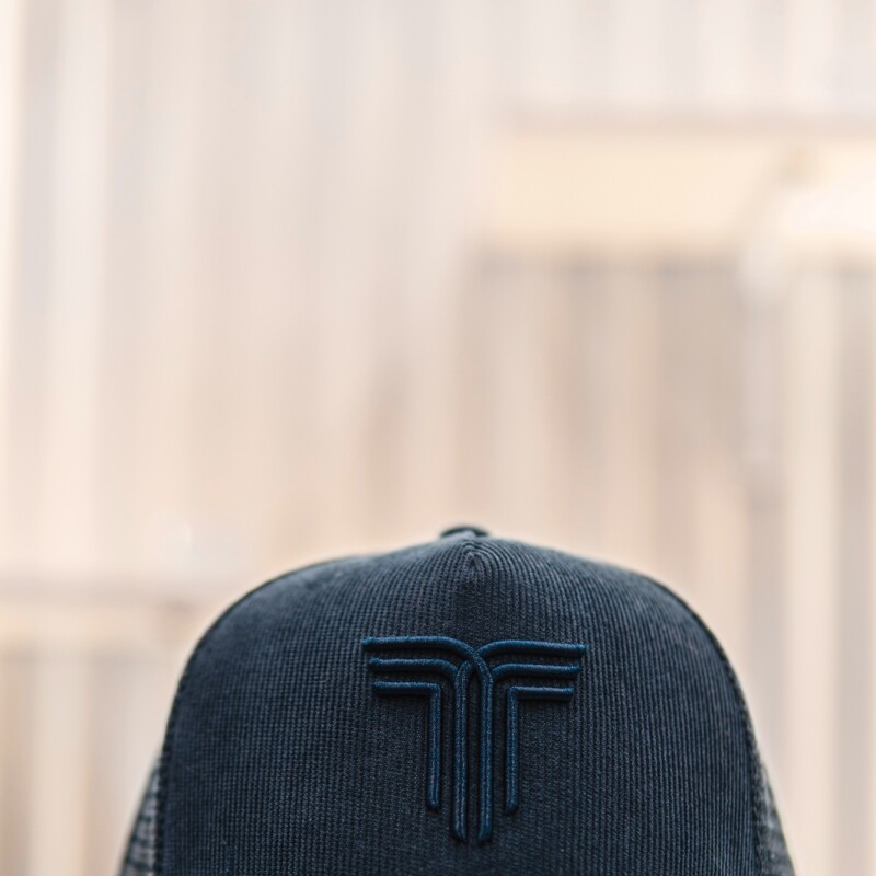 Gorra Tiffosi Corderoy Unisex Azul