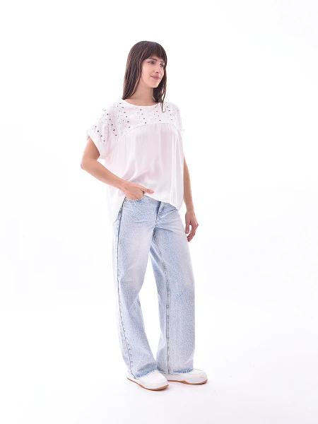 BLUSA TORTUGA BLANCO