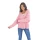 Saco de Dama Inside con Botones y Trenzas - ROSA