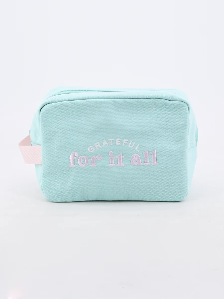 NECESSAIRE TURQUESA