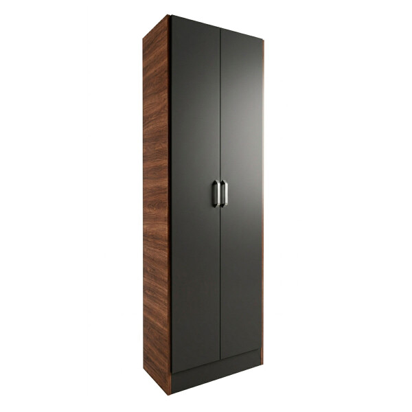 MULTIUSO 2 Puertas ZM -MS 18 Veteado Beige-Negro N/A