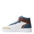 Championes de Mujer Topper Terre Mid Blanco - Azul - Beige