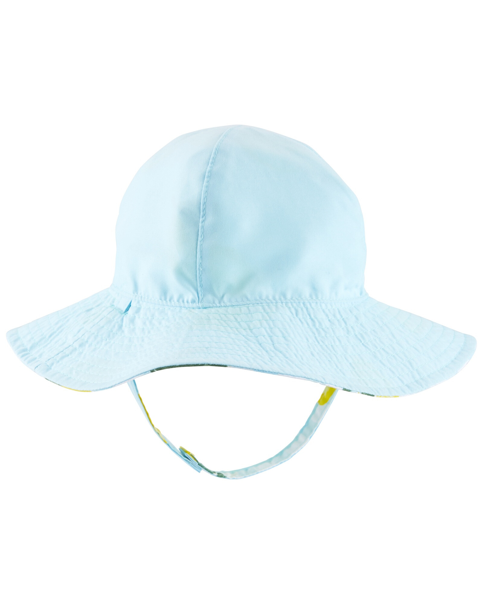 Gorro reversible con protección UPF 50+, diseño limones Sin color