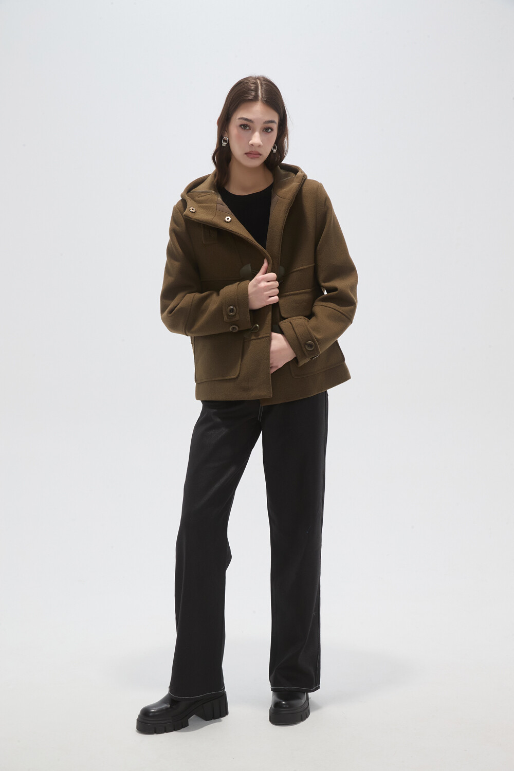 Campera Rashiri Verde Oliva Oscuro
