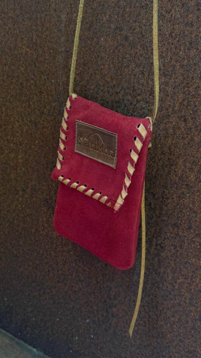 Cel Bag Gamuza - Bordeaux 