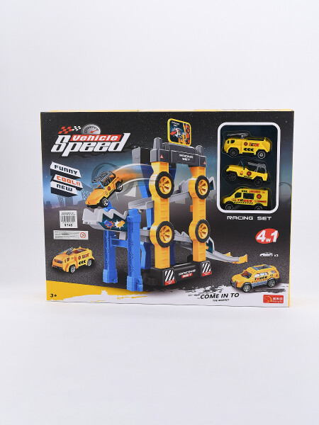 ESTACIONAMIENTO CON AUTITOS AMARILLO