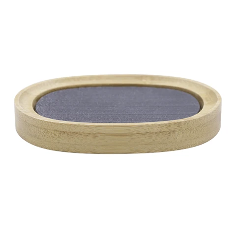 Jabonera de Resina y Madera NEGRO